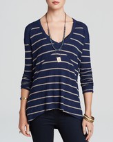 Thumbnail for your product : Free People Top - Striped Sunset Park Thermal