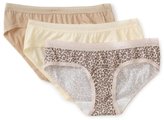 Thumbnail for your product : Vanity Fair Women's True Comfort Lace Stretch Hi-Cut Panties Underwear 3-Pack