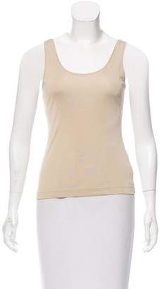 Donna Karan Sleeveless Silk Top