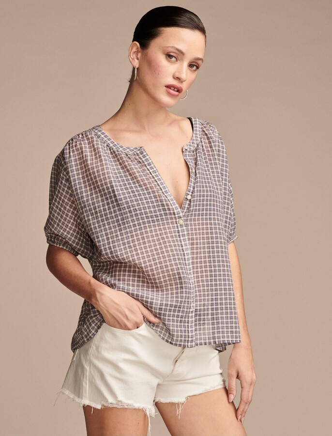 ラッキーブランド Lucky Brand Embroidered High Low Sleevless Blouse レディース シャツ トップス P ラッキーブランド レディース シャツ トップス Embroidered High