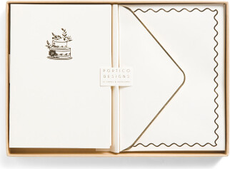 Small Wedding Cake Notecard Set