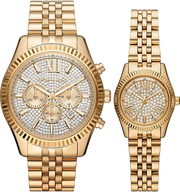 Michael Kors Gold Watches For Men | Shop the of fashion | ShopStyle UK