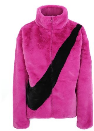nike teddy coat