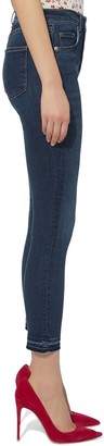 Veronica Beard Debbie Frayed Skinny Jeans