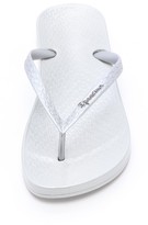 Thumbnail for your product : Ipanema Ana Tan Metallic Footbed Flip Flops