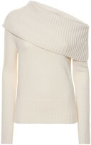 Thumbnail for your product : Michael Kors Collection Asymmetric neckline cashmere sweater