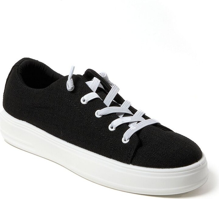 Dearfoams Original Comfort by Mabel Woven Lace-Up Women's Shoes