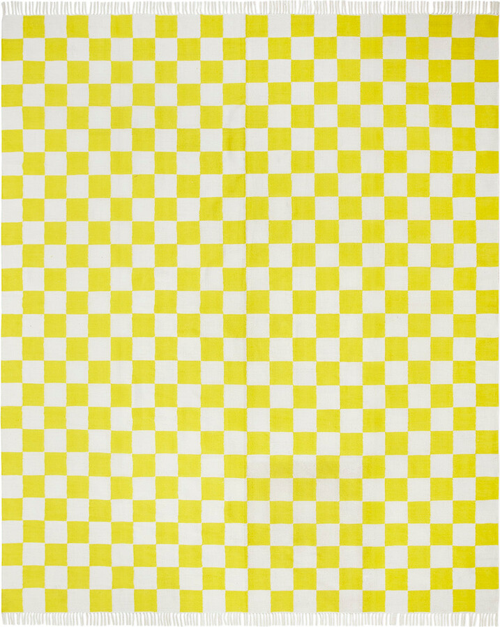 Jonathan Adler Checkerboard Indoor/Outdoor Rug ShopStyle