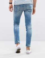 Thumbnail for your product : ONLY & SONS Jeans in Slim Fit with Heavy Repair Detail