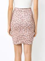 Thumbnail for your product : AMIR SLAMA leopard print skirt