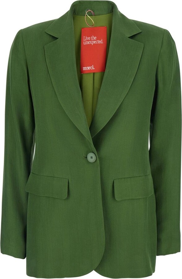 Merci Single-Breasted Blazer