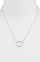 Thumbnail for your product : Judith Jack 'Chain Reaction' Circle Pendant Necklace