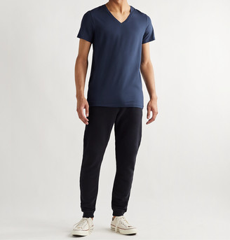 Hanro Superior Mercerised Stretch-Cotton T-Shirt