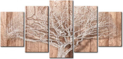 East Urban Home Legend Of Tree - 5 Piece Wrapped Canvas Print