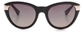 Thumbnail for your product : M Missoni Cat Eye Stripe Sunglasses