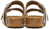 Thumbnail for your product : Rick Owens Silver Birkenstock Edition Regular Arizona Sandals