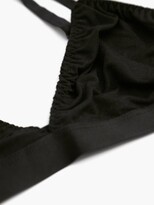 Thumbnail for your product : About - Triangle Jersey Bra - Black