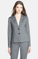 Thumbnail for your product : Halogen Tuck Detail Suit Jacket (Regular & Petite)