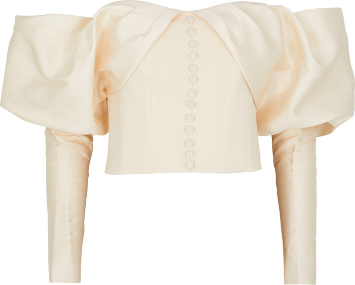 Nafsika Skourti Opera Off-the-shoulder top