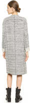Thumbnail for your product : Nina Ricci Long Tweed Coat