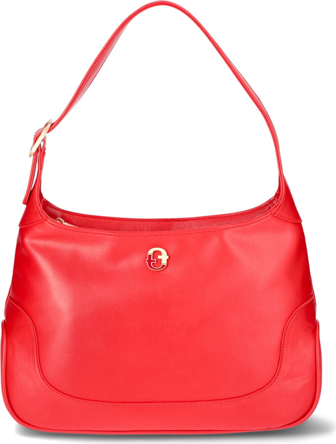 Time and Tru Women’s Nova Shoulder Bag, Fiesta Red