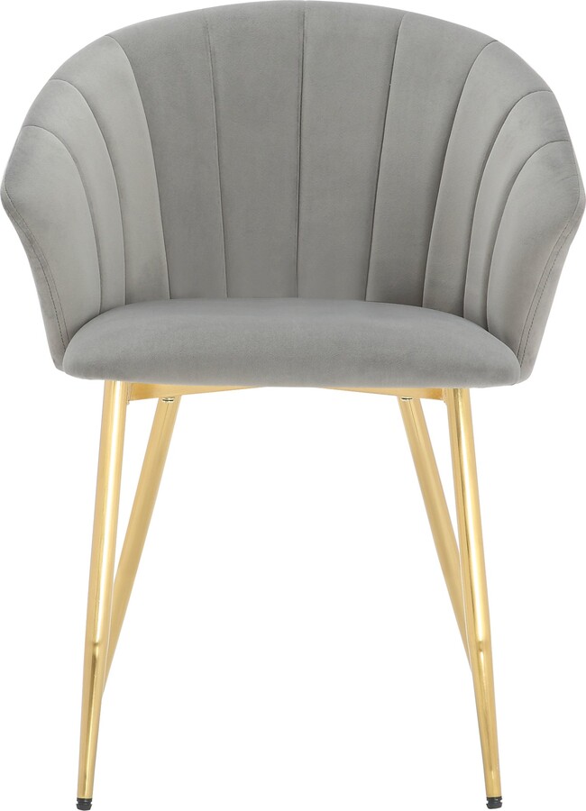 Dunelm Kendall Carver Dining Chair, Velvet Grey ShopStyle