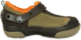 Thumbnail for your product : Crocs Espresso & Khaki Dawson Suede Slip-On Sneaker