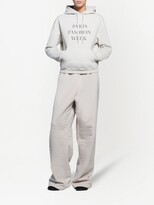 Thumbnail for your product : Balenciaga Paris Fashion Week printed hoodie