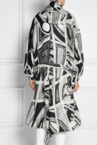 Thumbnail for your product : Emilio Pucci Hooded printed silk parka