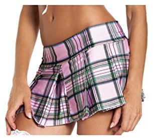 Be Wicked Pleated Schoolgirl Mini Skirt Clothing - Dress Size 8-12