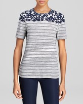Thumbnail for your product : Tory Burch Cathy Pattern Block Tee