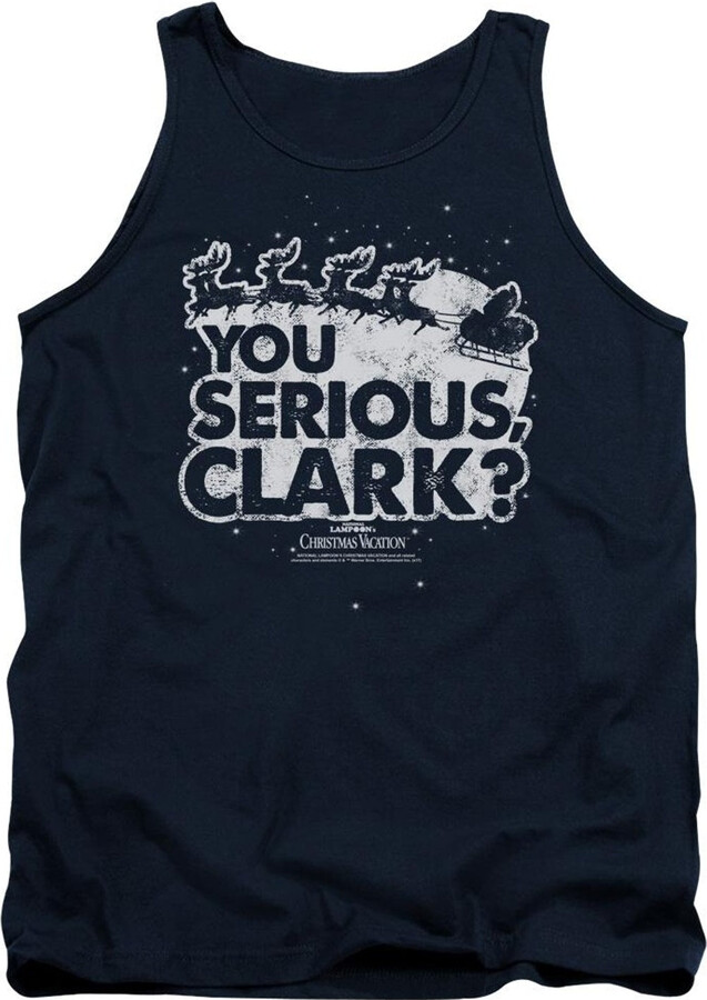 Christmas Vacation You Serious Clark Adult Tank Top