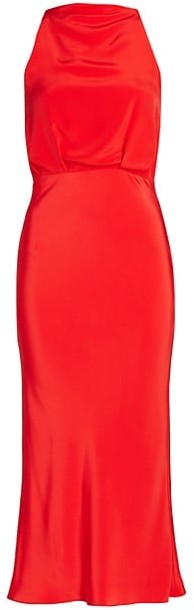 red pencil dress outfit