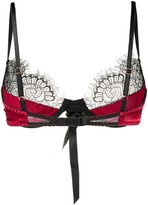 Thumbnail for your product : Gilda and Pearl Marilyn lace-trim bra