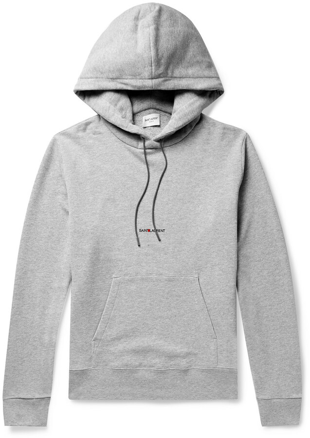 Saint Laurent Gray Men's Sweatshirts & Hoodies | Shop the world's largest  collection of fashion | ShopStyle