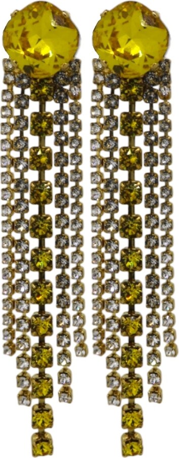 Vickisarge Neutrals / Gold / Yellow The Yellow Shooting Stars In Gold
