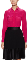 Thumbnail for your product : LK Bennett Silk Pointed Collar Blouse
