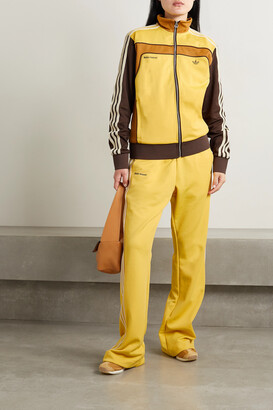 adidas + Wales Bonner Striped Recycled Jersey Track Pants - Yellow -  ShopStyle