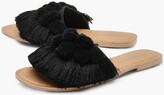 Thumbnail for your product : boohoo Pom Pom Frill Sliders