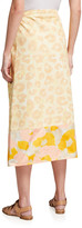 Thumbnail for your product : Marni Folk-Style Drawstring Long Skirt, Camel