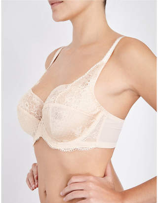 Panache Clara stretch-lace and mesh full-cup bra