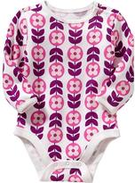 Thumbnail for your product : Old Navy Long-Sleeved Waffle-Knit Bodysuits for Baby