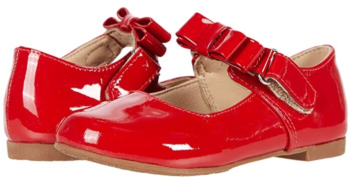 Chupetin 4423 mary jane toddler/little kid/big kid bright RED Patent shoes 