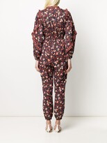Thumbnail for your product : Ulla Johnson Floral Long-Sleeve Jumpsuit