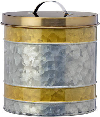 Galvanized & Gold 140-Oz. Canister
