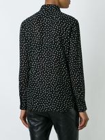 Thumbnail for your product : Saint Laurent polka dot embellished shirt