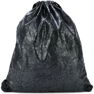 NO KA 'OI No Ka' Oi - crinkled drawstring Bag - women - Polyester/Acetate/Viscose - One Size
