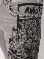 Thumbnail for your product : Dolce & Gabbana love motif jeans
