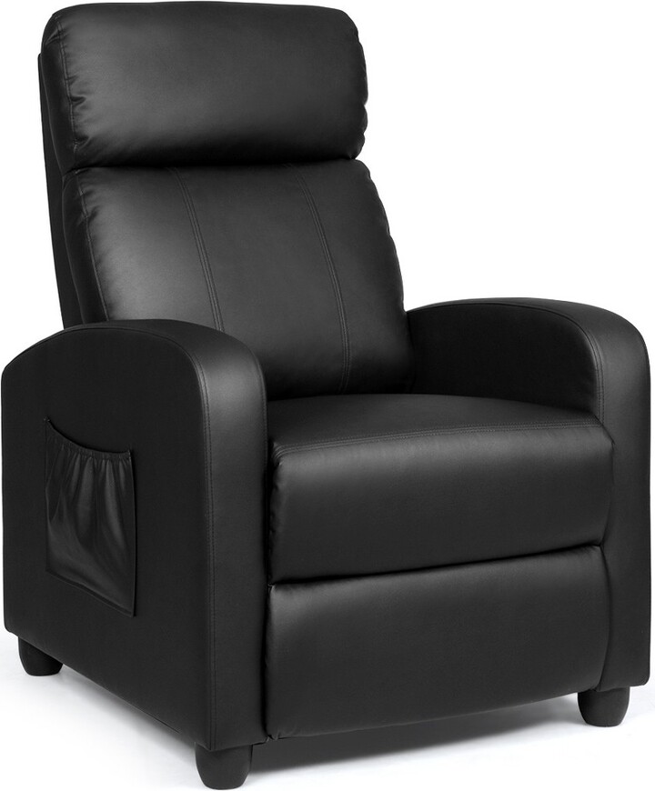 Costway Electric Modern Massage Recliner Sofa Chair Lounge with Remote
