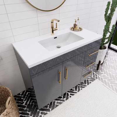 Elsa Spring 42" Single Bathroom Vanity Set